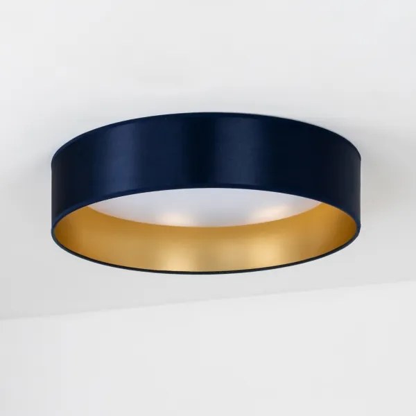 Duolla - Plafoniera LED ROLLER LED/24W/230V diametro 45 cm blu/oro