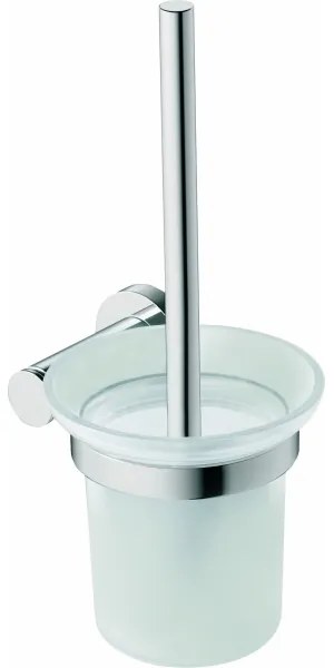 Duravit 99271000 - Scopino WC da parete D-CODE, finitura cromo lucido