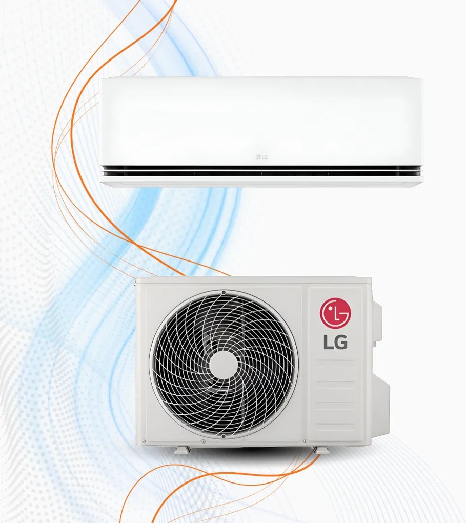 Climatizzatore LG DualCool Premium AL Air Inverter R-32 WiFi, 12.000