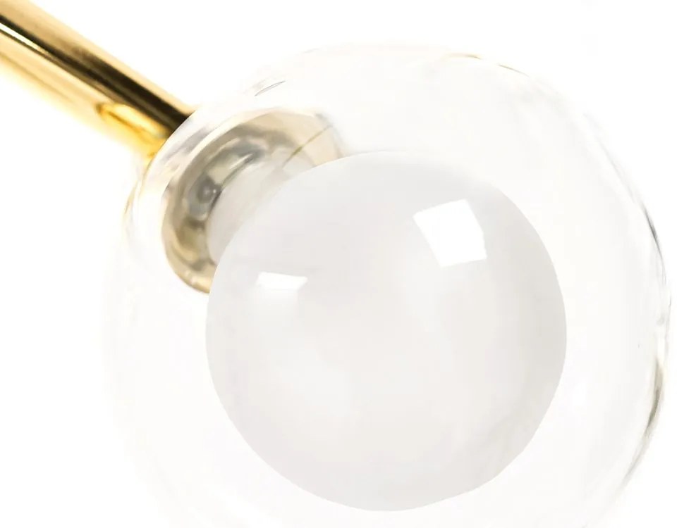 Lampada a sospensione Sfere di vetro APP639-4CP Oro