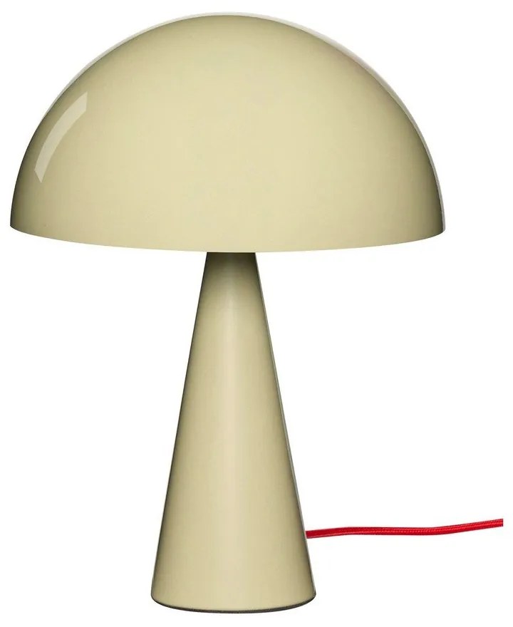 Lampada da tavolo beige (altezza 34 cm) Mush - Hübsch