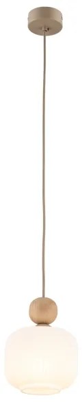 Lampadario a sospensione BALLO 1xE14/10W/230V beige