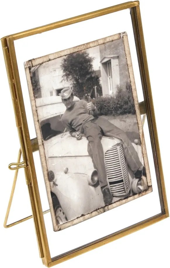 Cornice in metallo dorata 10x15 cm - Rex London