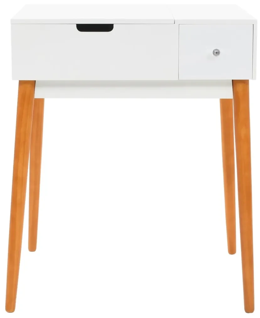 Toletta con specchio in mdf 60x50x86 cm