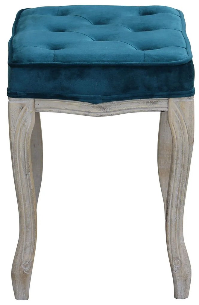 NAPO - sgabello vintage in velluto