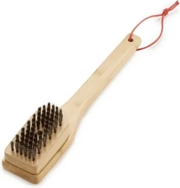 Spazzola Per Griglie Weber In Bamboo 30 cm Pulizia Barbecue 6275