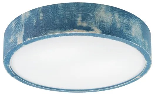 Brilagi - Plafoniera PINO 2xE27/15W/230V pino/blu Ø 37,5 cm