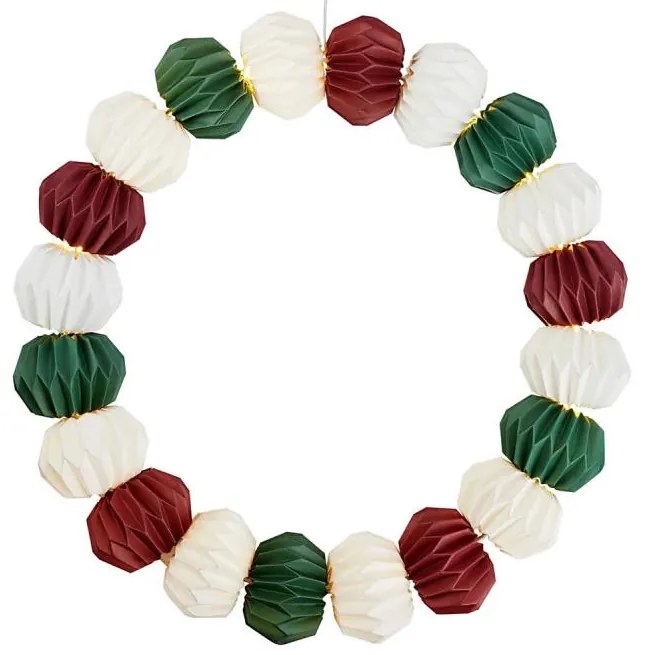 Markslöjd 705815 - Decorazione natalizia LED TUBBY LED/0,6W/3xAA bianco/verde/rosso