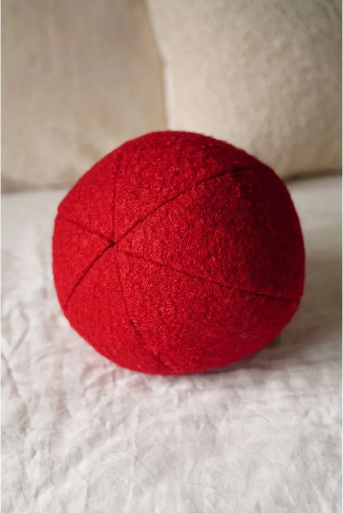 Cuscino decorativo in bouclé ø 25 cm Top – Mioli Decor