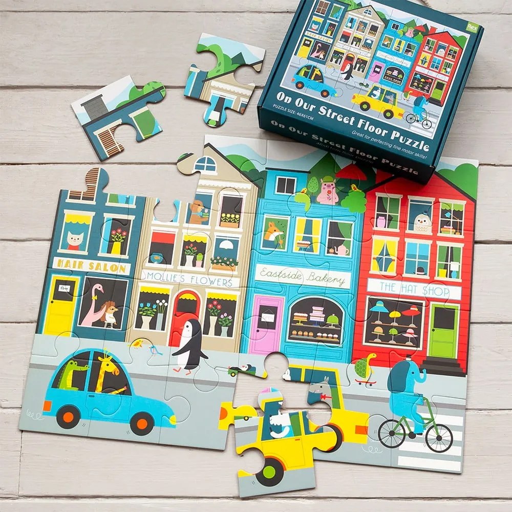 Puzzle (numero di parti 24) On Our Street – Rex London
