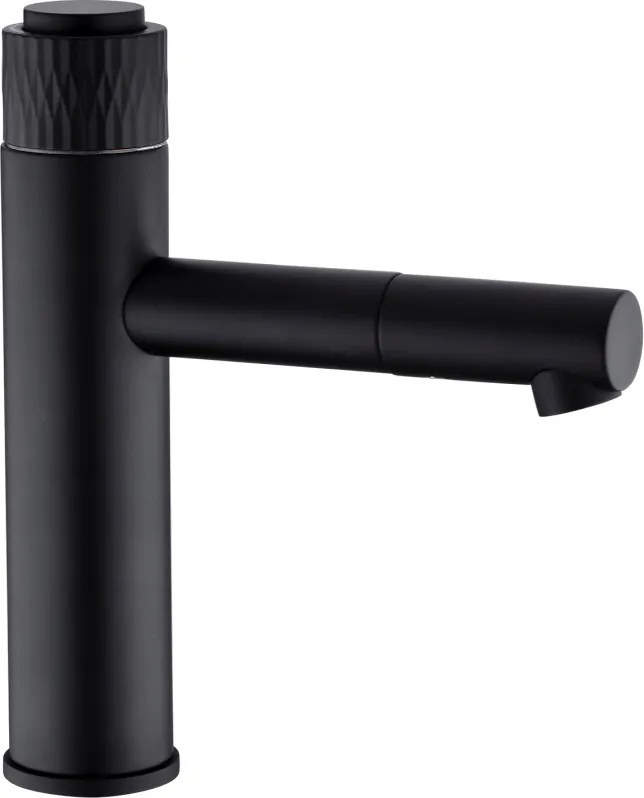 Mexen Diamond rubinetteria lavabo, nero - 71500-70