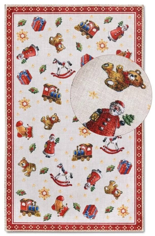 Tappeto rosso con motivo natalizio 50x80 cm Red Christmas - Villeroy&amp;Boch