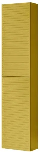 Colonna per mobile bagno Pixel 2 ante P 27 x L 30 x H 160 cm laccato opaco giallo sole