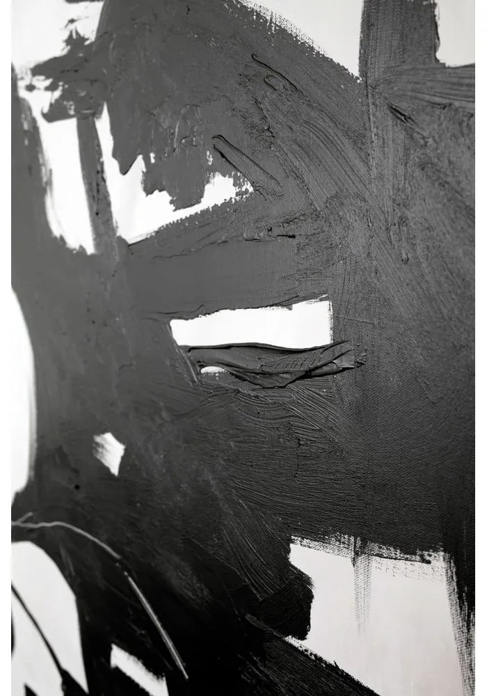 Quadro dipinto a mano 100x100 cm Playblack 1 - Malerifabrikken