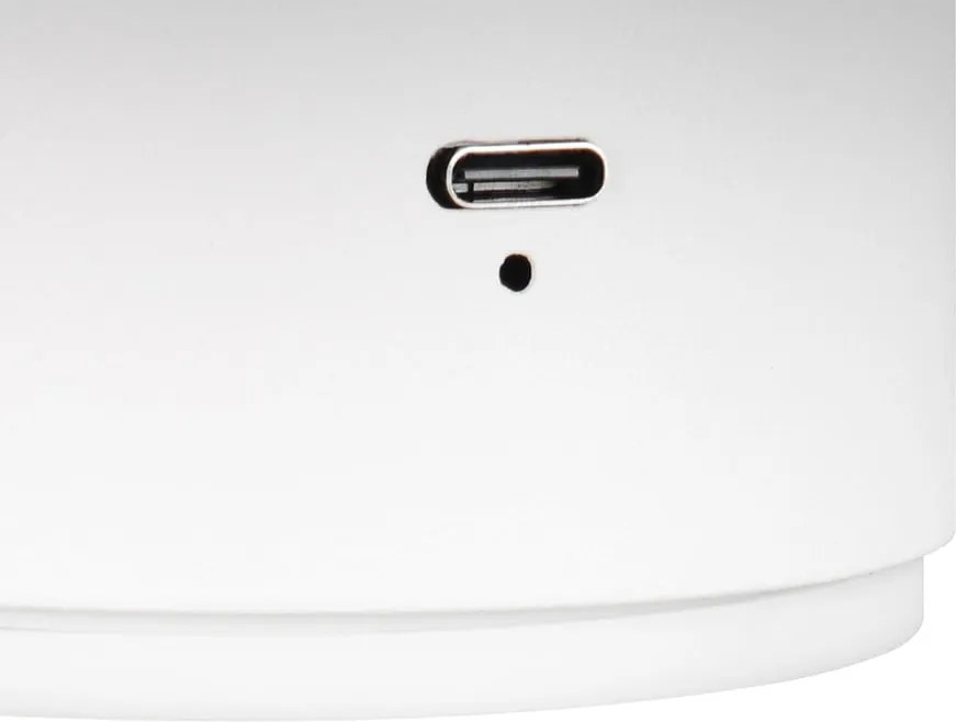 Lampada da parete LED bianco opaco con ricarica USB Davey – Trio