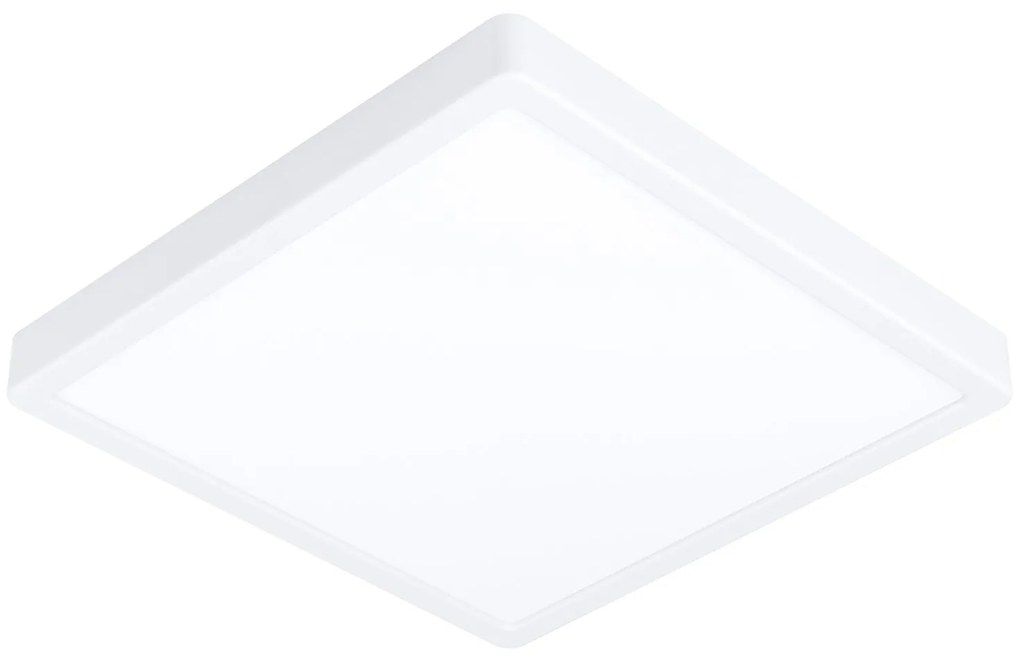 Plafoniera Quadrata Esterno Contemporaneo Argolis-Z Alluminio Bianco Led