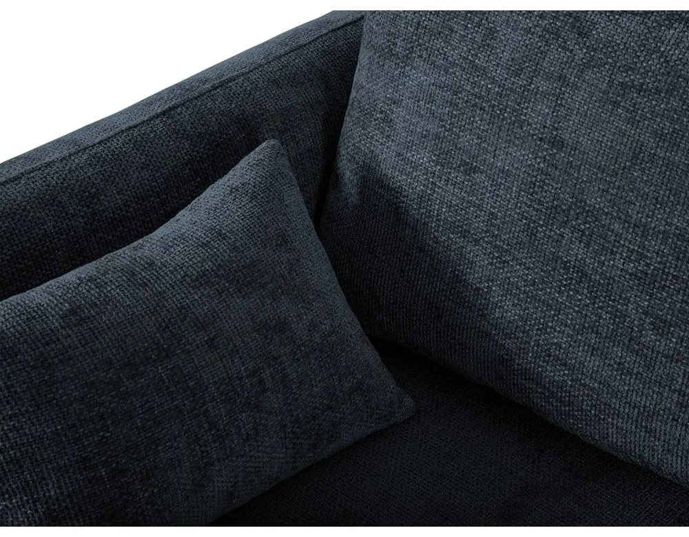 Divano angolare blu scuro (angolo sinistro) Matera - Cosmopolitan Design