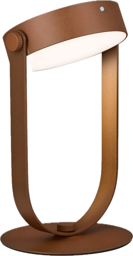 Piantana Solare da Giardino 300 Lumen "LMS-078" Corten