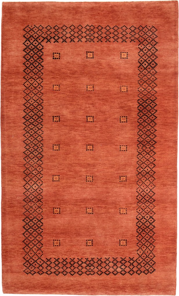 Loribaft Tappeto 90x150 (Indian) Annodato A Mano