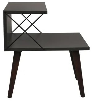 Comodino CROSS 55x50 cm antracite