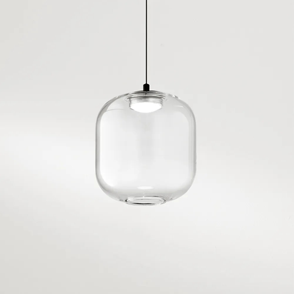 Vetro Borosilicato Contemporaneo Hunter Trasparente D14