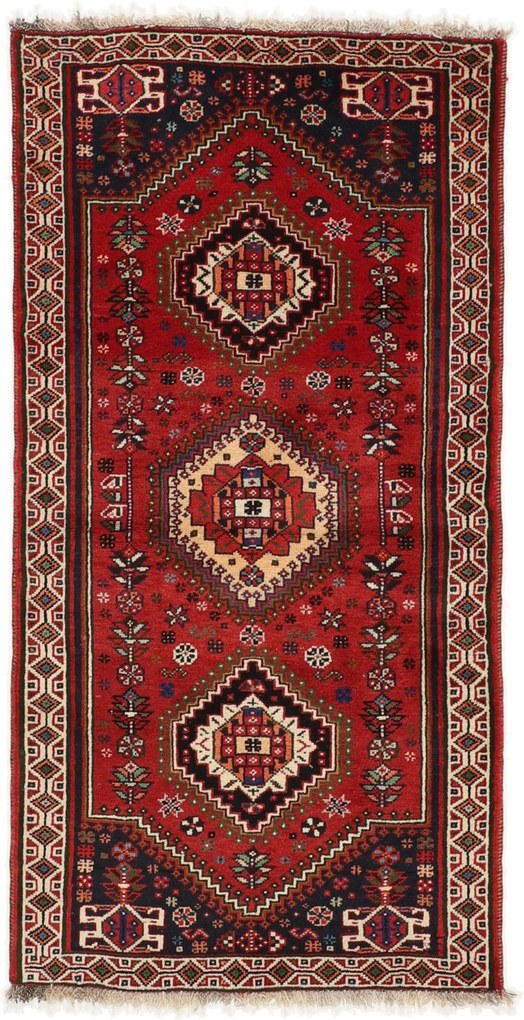 Gashghai Tappeto persiano 80x160 (Iran) Annodato A Mano