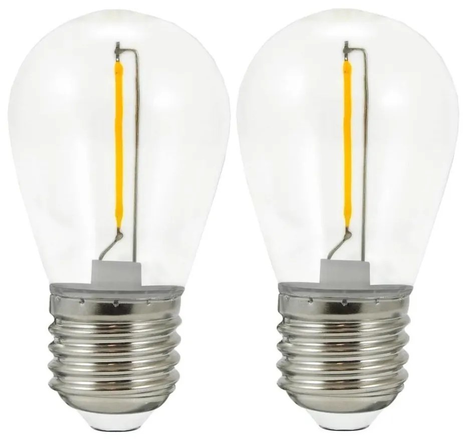 SET 2x Lampadina LED PARTY E27/0,3W/36V