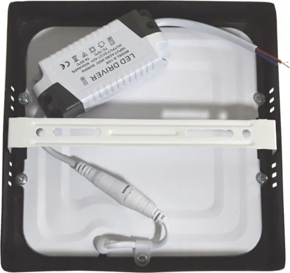 Plafoniera LED GERRY LED/12W/230V 4000K nero