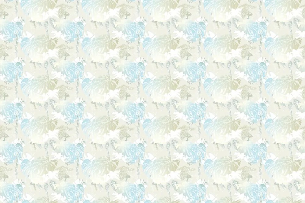 Carta da parati – Foglie magiche di monstera