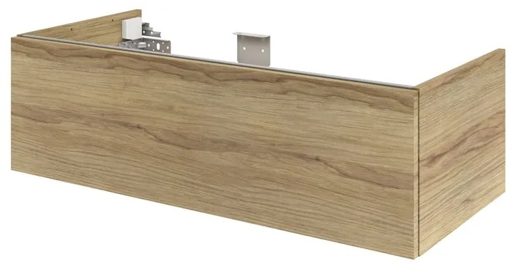 Mobile da bagno sospeso sotto lavabo L 105 x H 32 x P 48 cm lucido, 1 cassetto SENSEA Neo