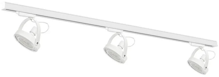 Faretto a binario LUGAR AR111 3xGU10/25W/230V bianco