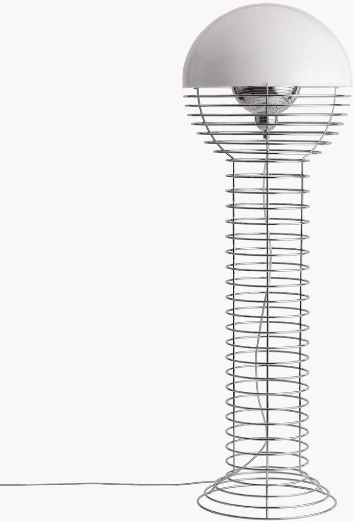 Lampada da terra piccola Wire, Design Verner Panton