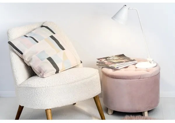 Argon 8002 - Lampada da tavolo AVALONE 1xE27/15W/230V nero