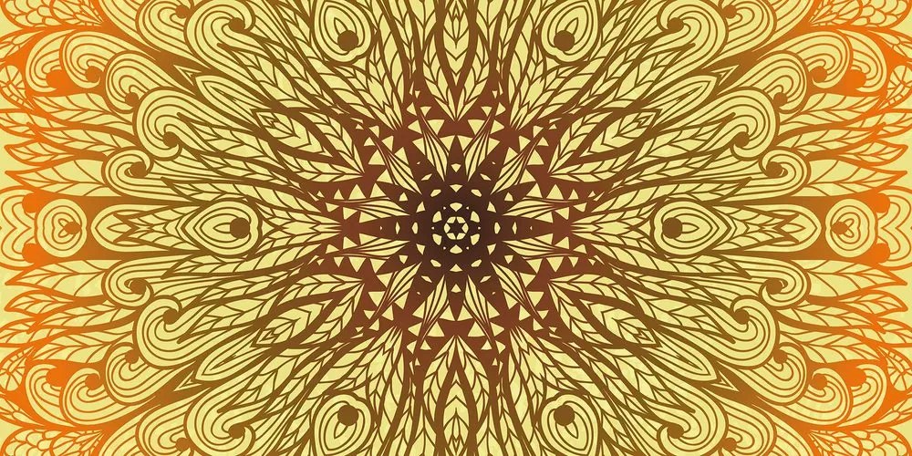 Quadro su tela – Ornamento etnico unico