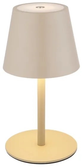 Globo 58488S - Lampada LED dimmerabile ricaricabile da esterno con controllo touch VANNIE 3W/5V IP54 1800 mAh