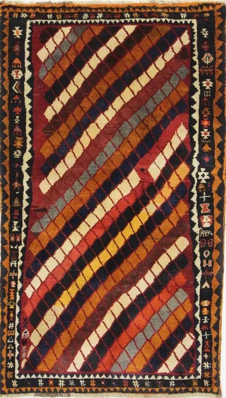 Teppich Tappeto persiano 110x190 (Iran) Annodato A Mano