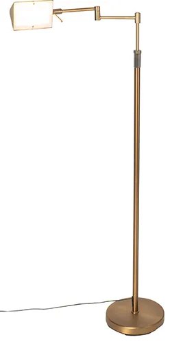 Lampada da terra di design in bronzo con LED e dimmer touch - Notia