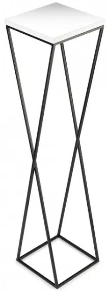 Portafiori LOFT 100x24 cm nero/bianco