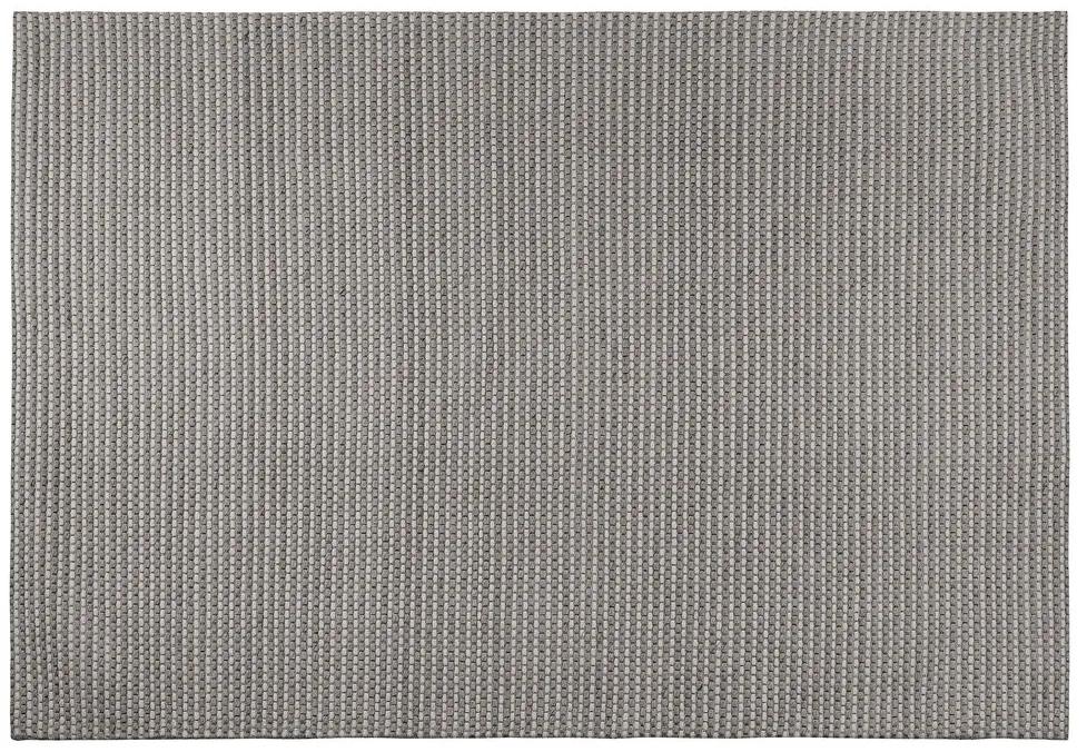 Tappeto a pelo corto in colore grigio scuro 140 x 200 cm KILIS Beliani