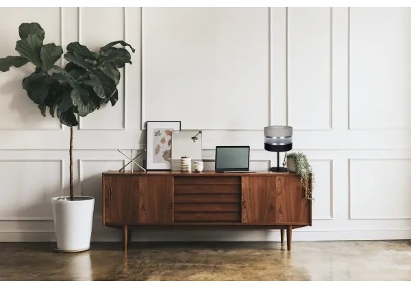 Lampada da tavolo CORAL 1xE27/60W/230V nero/grigio