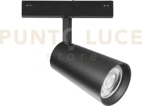 Faro davinci tema nero led 48v 20w 1930lm 3000k 16,1x19,7x8cm