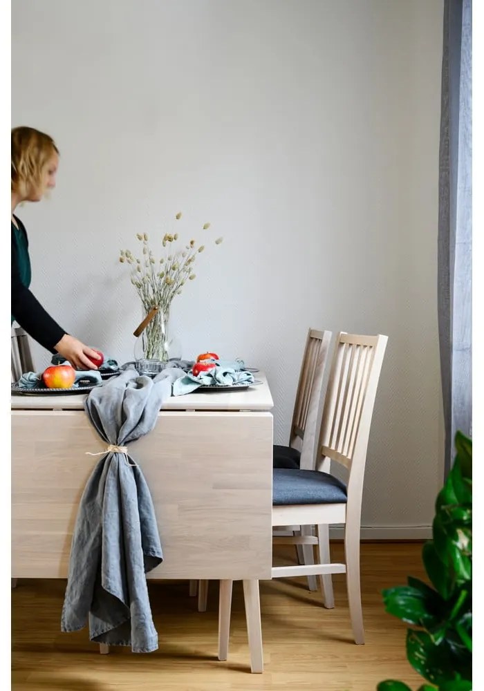 Tavolo da pranzo pieghevole in rovere laccato opaco , 120 x 80 cm Filippa - Rowico