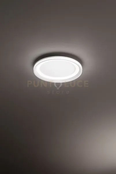 Plafoniera in alluminio bianco edge led 38w 3000k cri?83 220-240v 5...