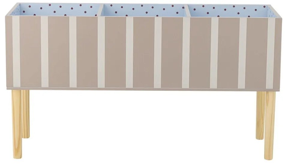 Libreria per bambini beige 90x50x30 cm Salam – Bloomingville Mini