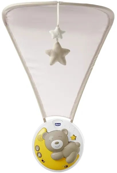 Chicco - Proiettore per culla con melodia 3in1 NEXT2MOON 3xAA grigio