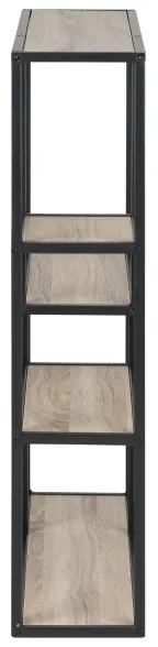 Mensola SARON quercia sonoma/nero