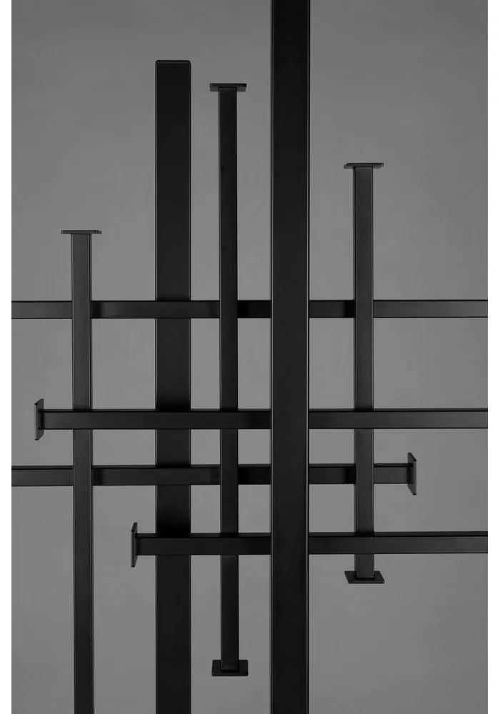 Appendiabiti nero in acciaio 71x185 cm Rumex – Dutchbone