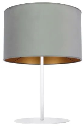 Duolla - Lampada da tavolo ROLLER 1xE14/15W/230V diametro 20 cm luce verde/oro