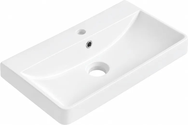 Mexen Dagna lavello da incasso nel piano 60 x 35 cm, bianco - 21996000