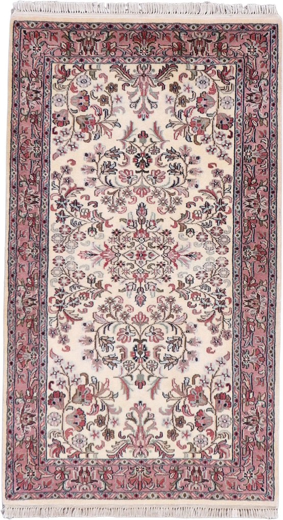 Sarouk Tappeto orientale 90 x 160 (Indian) Annodato A Mano